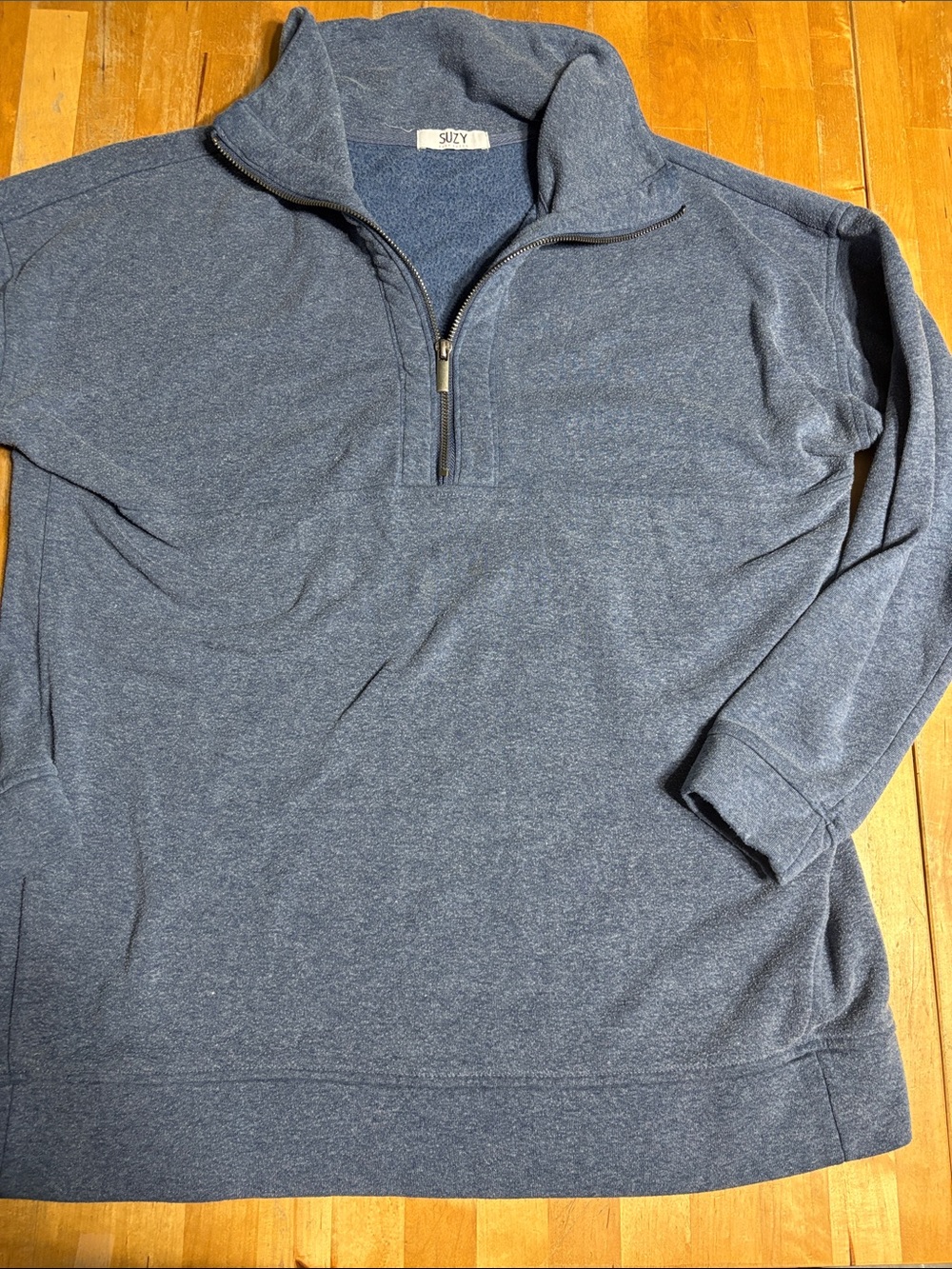 Suzy Shier 1/2 zip Pullover sweater